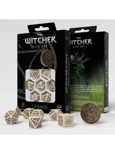 The Witcher Leshen - The Master of Crows kauliukų rinkinys Q-workshop