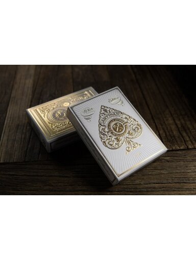 Theory11 Artisans kortos (Baltos)