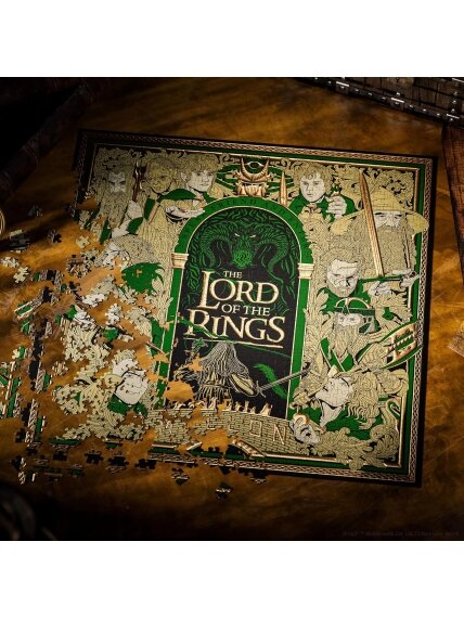 The Lord of the Rings dėlionė 1000 detalių Theory11 5