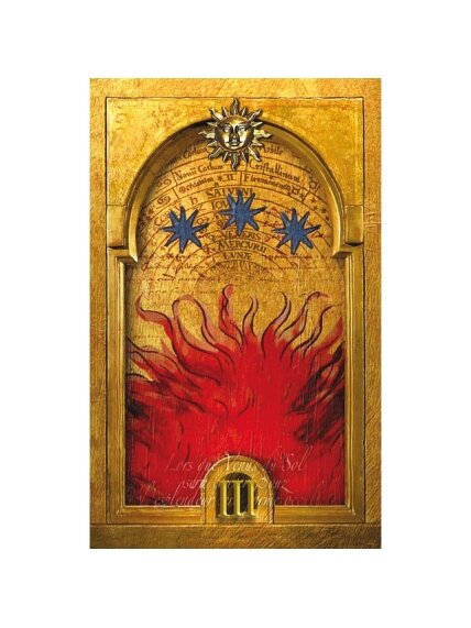 The Lost Tarot Of Nostradamus kortos Orange Hippo 1