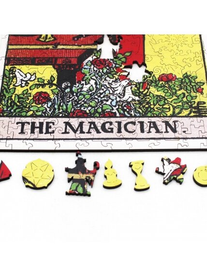 The Magician (Rider-Waite) Dėlionė Iš Medžio (250 detalių) Fantasy Puzzles 5 The Magician (Rider-Waite) Dėlionė Iš Medžio (250 detalių) Fantasy Puzzles 5
