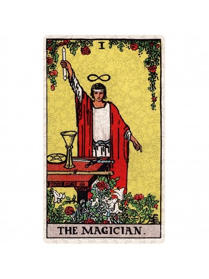 The Magician (Rider-Waite) Dėlionė Iš Medžio (250 detalių) Fantasy Puzzles 6