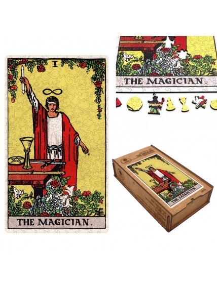 The Magician (Rider-Waite) Dėlionė Iš Medžio (250 detalių) Fantasy Puzzles