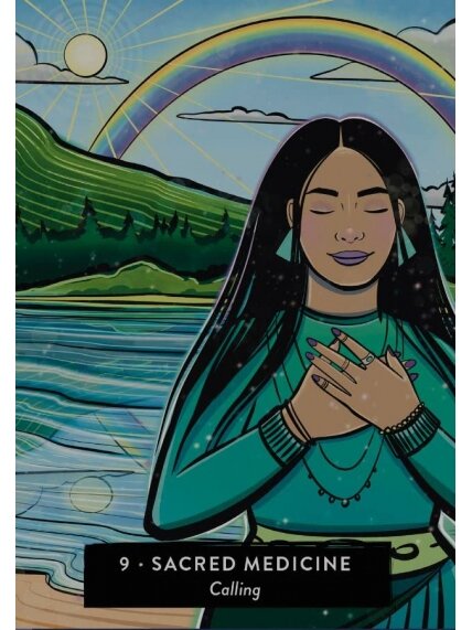 The Sacred Medicine Oracle kortos Hay House 2 The Sacred Medicine Oracle kortos Hay House 2