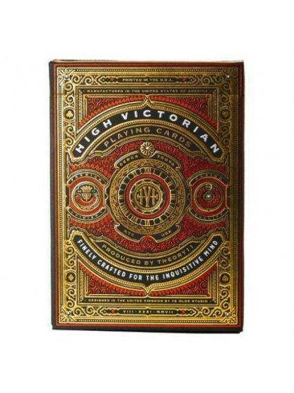 Theory11 High Victorian Kortos (Raudonos) 1