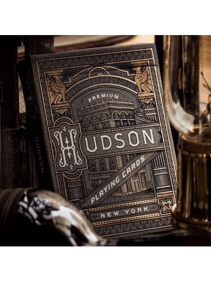 Theory11 Hudson kortos (Juodos)