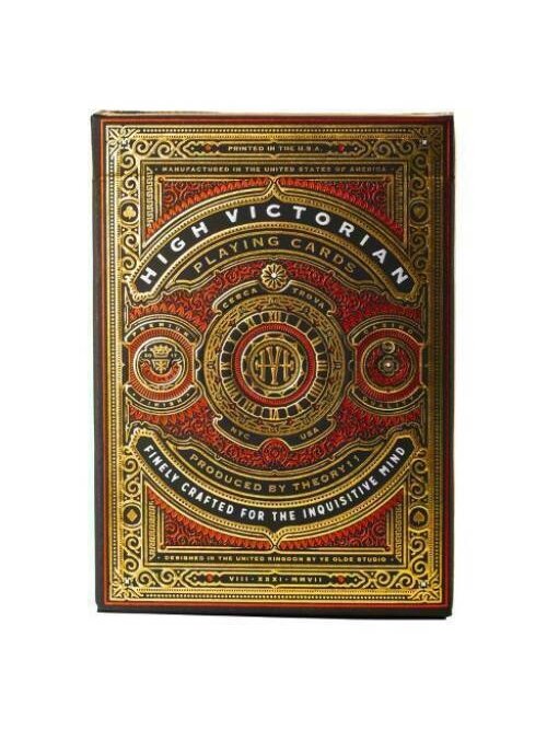 Theory11 High Victorian Kortos (Raudonos) 1