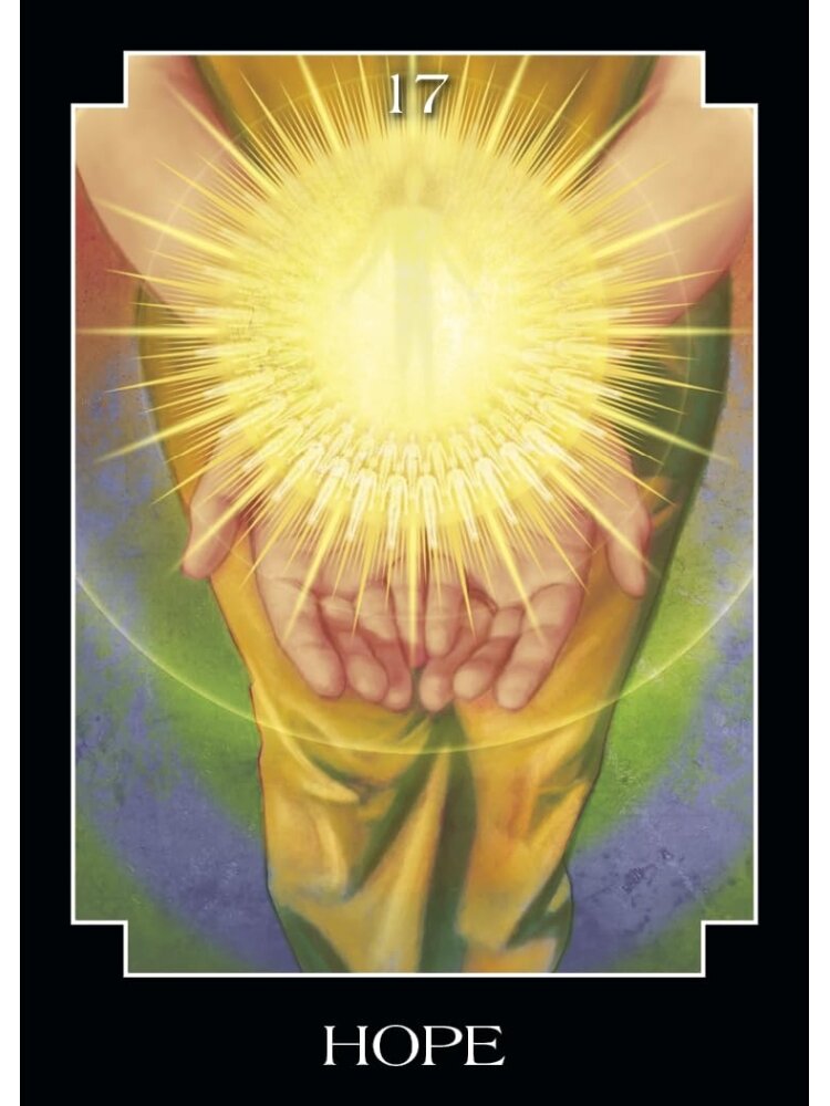 The Psychic Tarot kišeninės orakulo kortos Hay House 6