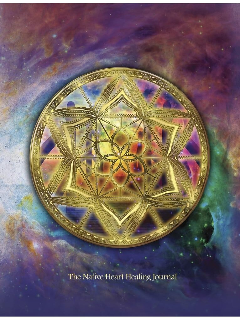 The Native Heart Healing Journal užrašinė Blue Angel The Native Heart Healing Journal užrašinė Blue Angel