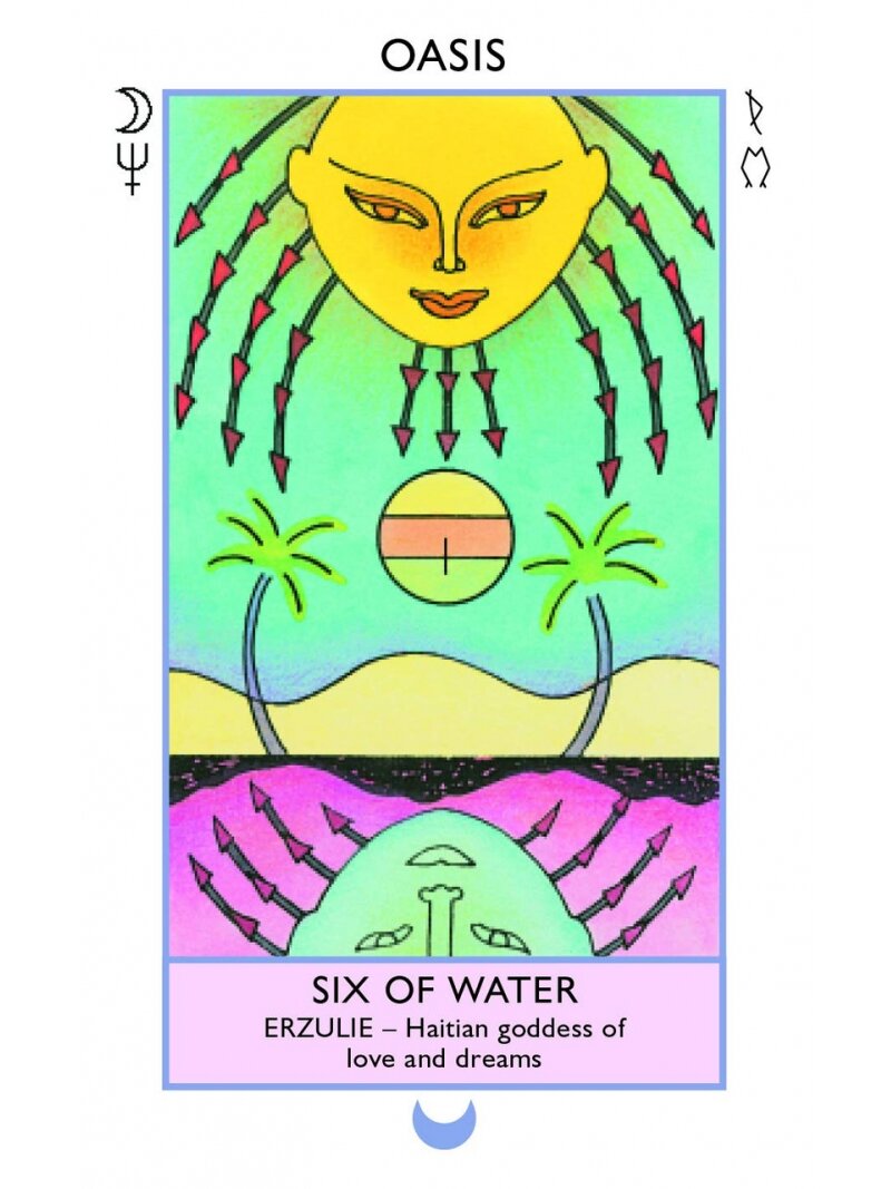 The Elemental Tarot kortos Welbeck Publishing 7