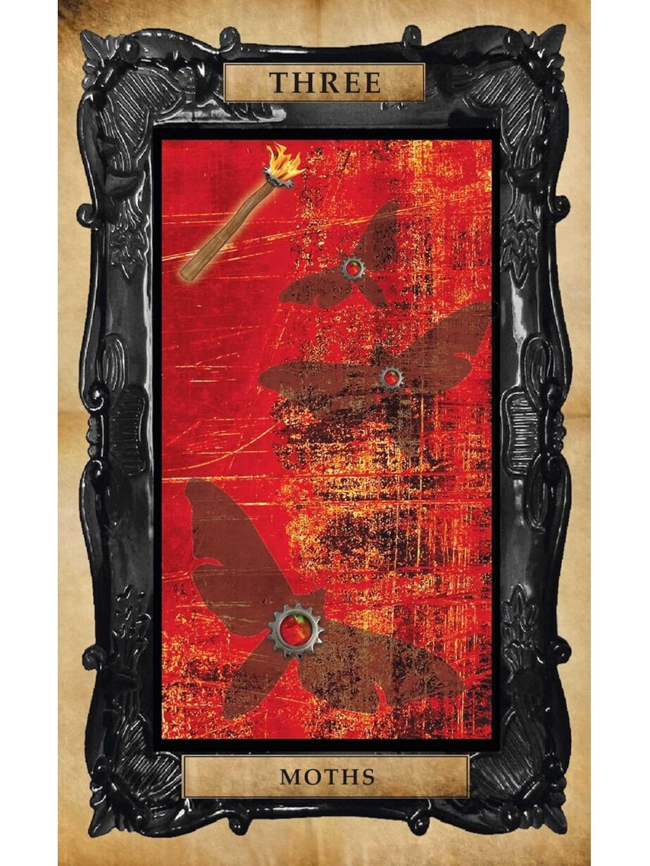 The Gothic Steampunk Tarot: kortų ir knygos rinkinys Cico Books 1