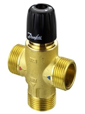 Trieigiai termostatiniai ventiliai TVM-H DN25 2