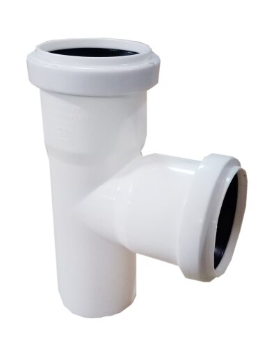 Trišakis PP 50/50/90° baltas