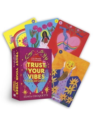 Trust Your Vibes Oracle kortos Hay House
