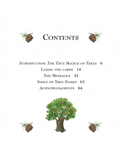 Tree Magick Oracle kortos Cico Books 4
