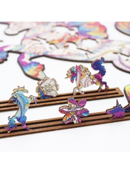 Unicorn Dėlionė Iš Medžio L Dydis (260 detalių) Fantasy Puzzles 6 Unicorn Dėlionė Iš Medžio L Dydis (260 detalių) Fantasy Puzzles 6