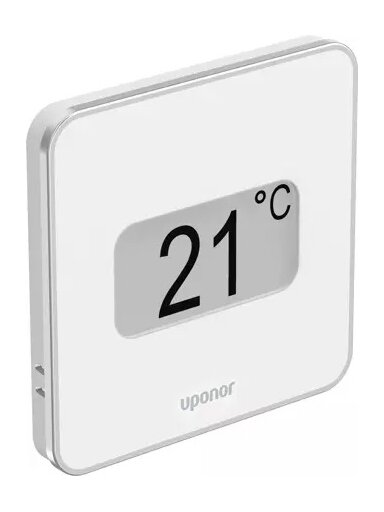 Uponor Smatrix Base termostatas + drėg. daviklis Style T-149 Bus baltas