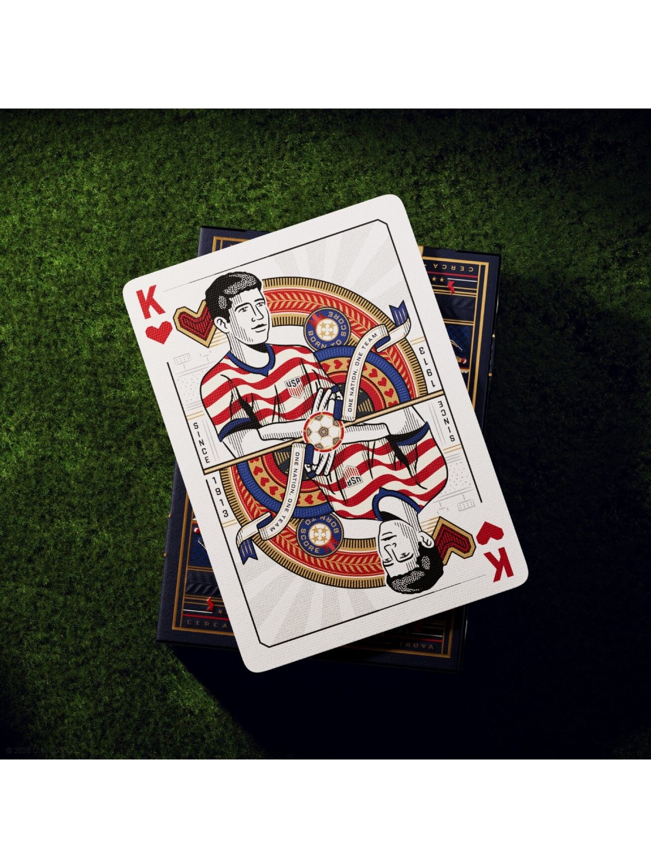 U.S. Soccer žaidimo kortos Theory11 8