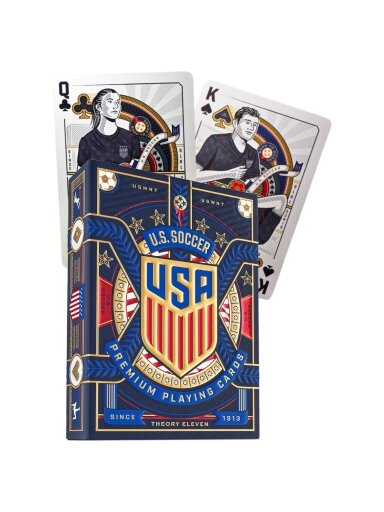 U.S. Soccer žaidimo kortos Theory11