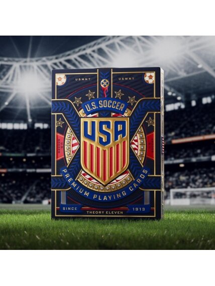U.S. Soccer žaidimo kortos Theory11 7 U.S. Soccer žaidimo kortos Theory11 7
