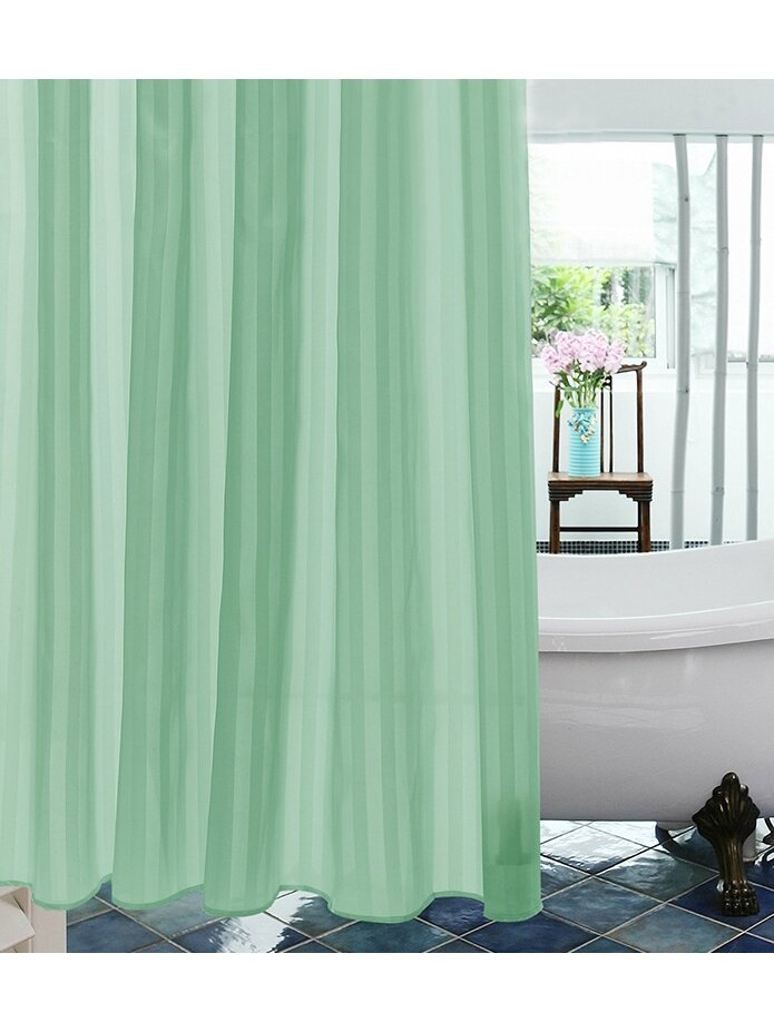 Užuolaida dušo STRIPE GREEN Užuolaida dušo STRIPE GREEN