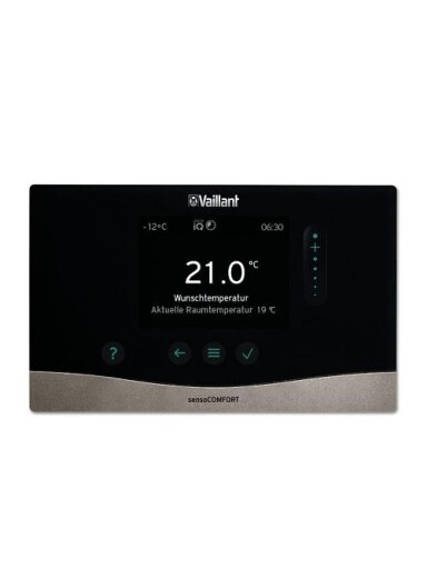 Vaillant temperatūros valdiklis multiMATIC VRC 720/2 (juodas)