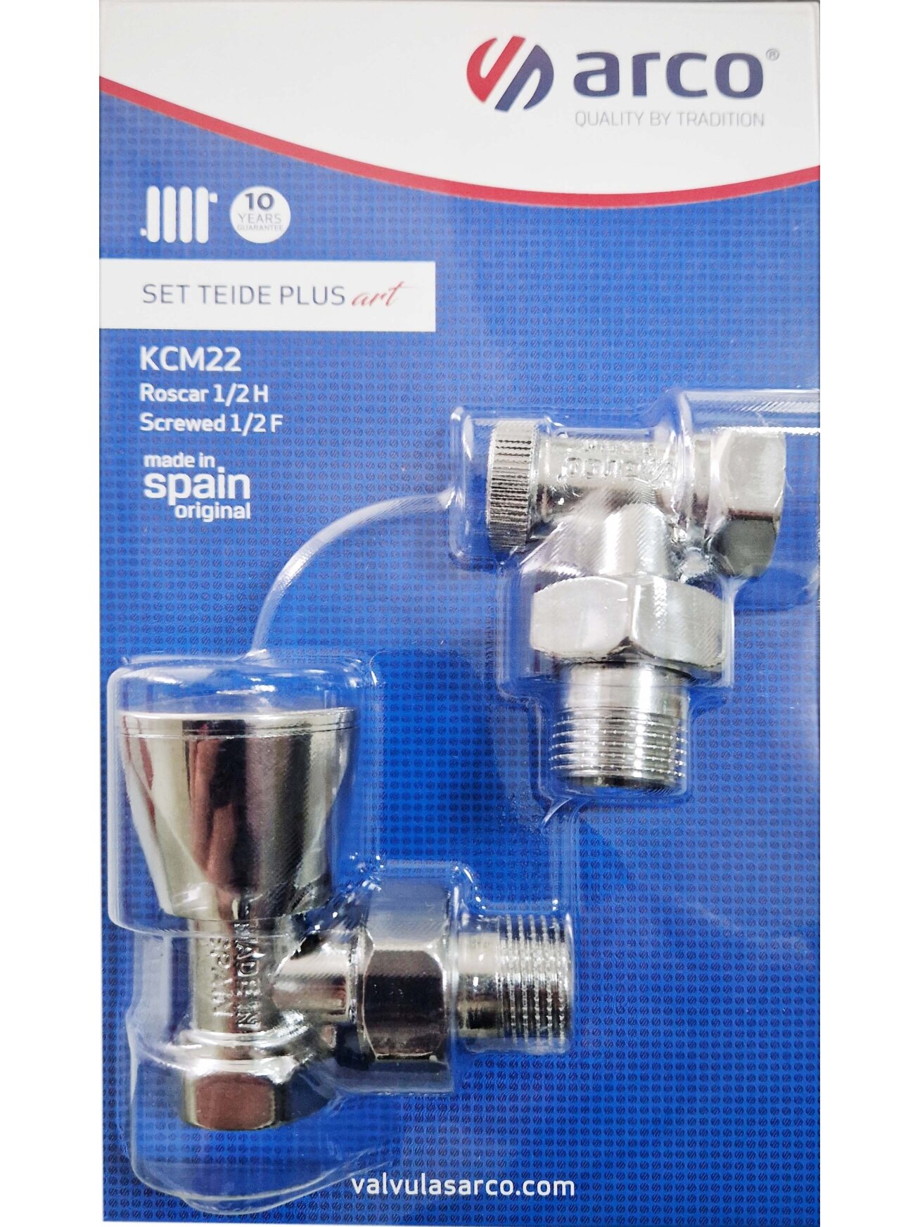 Ventilis vid./iš. kampu KCM22 ARCO (kompl.) Ventilis vid./iš. kampu KCM22 ARCO (kompl.)