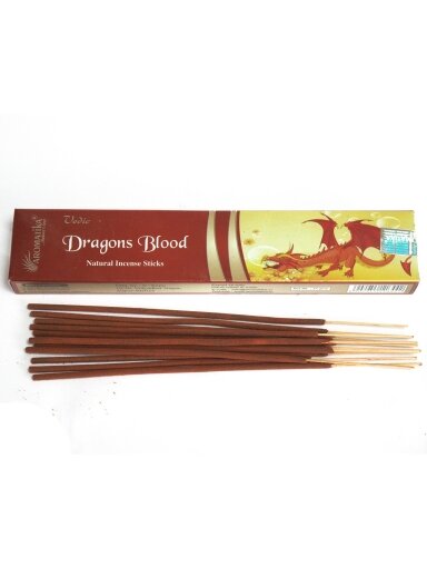 Vedic Dragons Blood Natūralūs smilkalai Aromatika