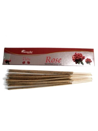 Vedic Rose Natūralūs smilkalai Aromatika