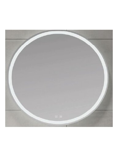 Veidrodis AG001 su LED apšvietimu 600x24