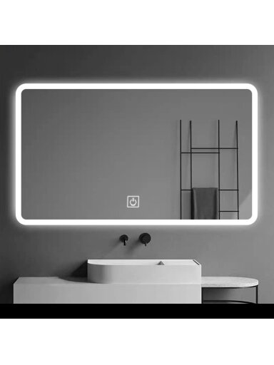 Veidrodis F939 su LED apšvietimu