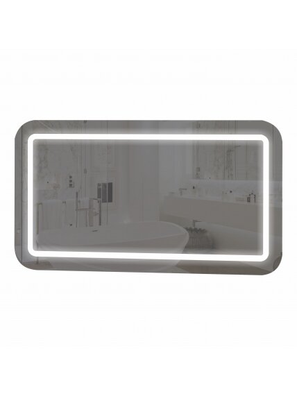 Veidrodis ARIZONA ARM-100 su LED apšvietimu 1 Veidrodis ARIZONA ARM-100 su LED apšvietimu 1