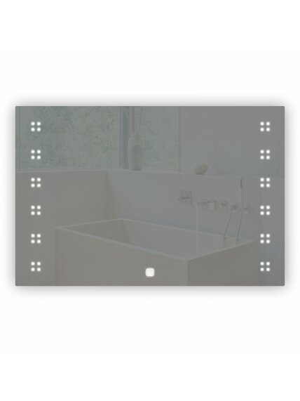 Veidrodis F802FS su integruotu LED apšvietimu 1