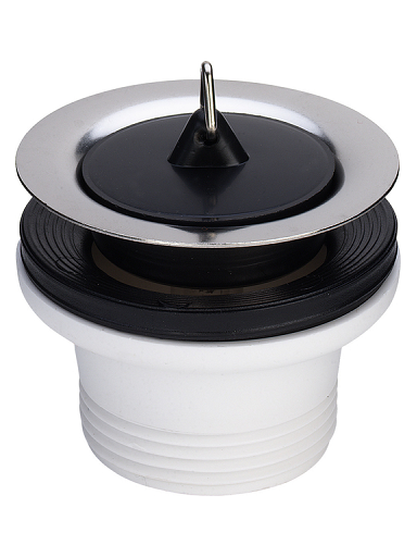 Viega išleidimo ventilis su kamščiu 1 1/2 x 70, plastikas