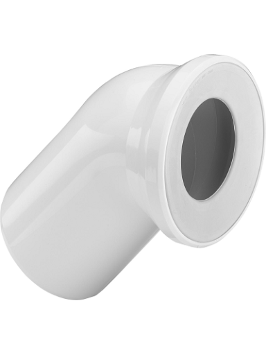 Viega WC pajungimo alkūnė 45*, 100 mm