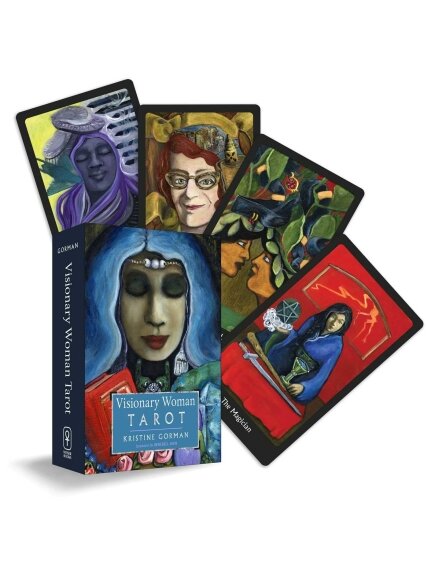 Visionary Woman Tarot kortos Weiser Books