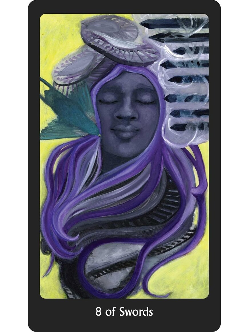 Visionary Woman Tarot kortos Weiser Books 1