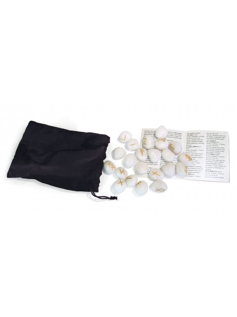 White Onyx Runos Lo Scarabeo 2 White Onyx Runos Lo Scarabeo 2