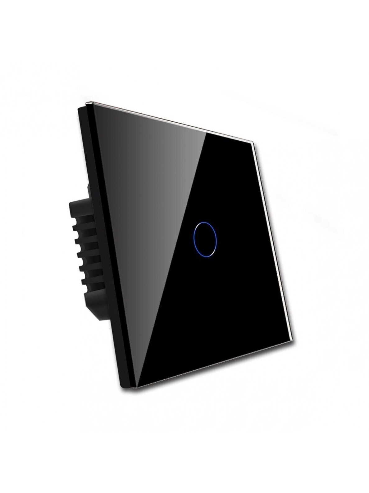 WiFi vienpolis sensorinis jungiklis Feelspot, juodas 600W 3