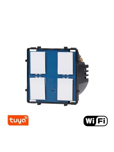 WiFi keturpolis sensorinis jungiklis Feelspot, 600W