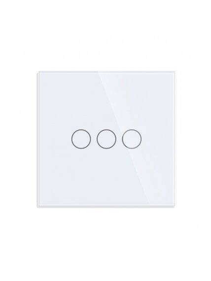 WiFi tripolis sensorinis jungiklis Feelspot, baltas 600W 1