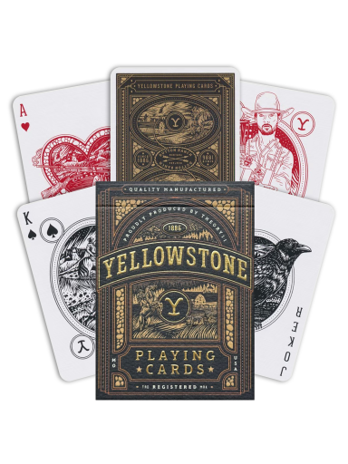Yellowstone žaidimo kortos Theory11