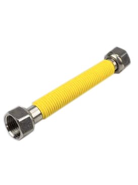 Žarna dujoms nerūd. plieno 22-42 cm 1/2 v./v.