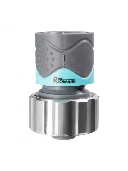 Žarnos jungtis ABS/ALU 3/4" Richmann