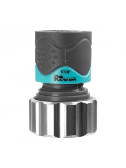 Žarnos jungtis ABS/ALU 3/4" Stop-system Žarnos jungtis ABS/ALU 3/4" Stop-system