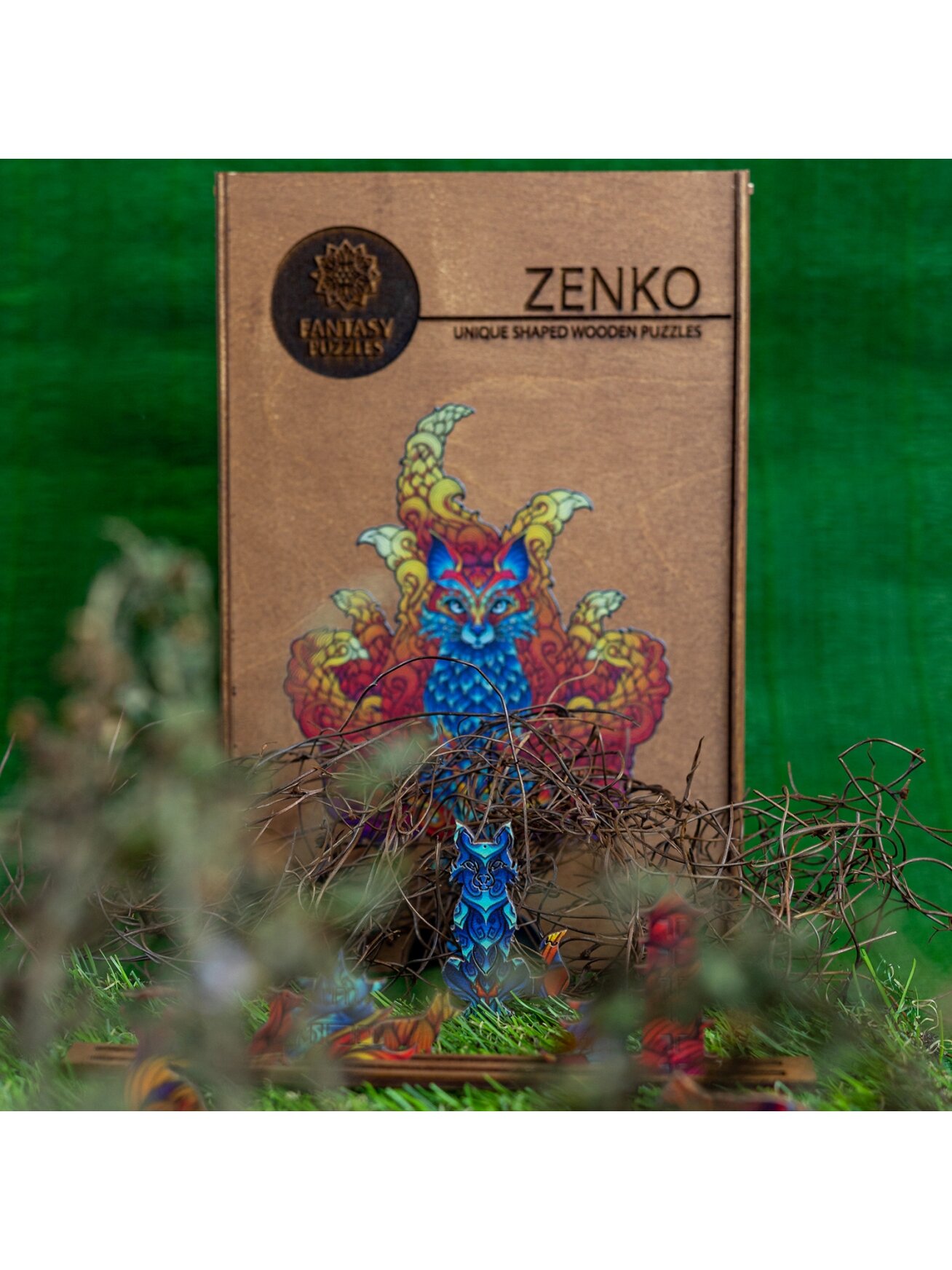 Zenko Dėlionė Iš Medžio M Dydis (120 detalių) Fantasy Puzzles 9 Zenko Dėlionė Iš Medžio M Dydis (120 detalių) Fantasy Puzzles 9