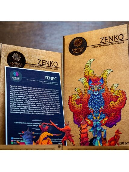 Zenko Dėlionė Iš Medžio M Dydis (120 detalių) Fantasy Puzzles 10 Zenko Dėlionė Iš Medžio M Dydis (120 detalių) Fantasy Puzzles 10