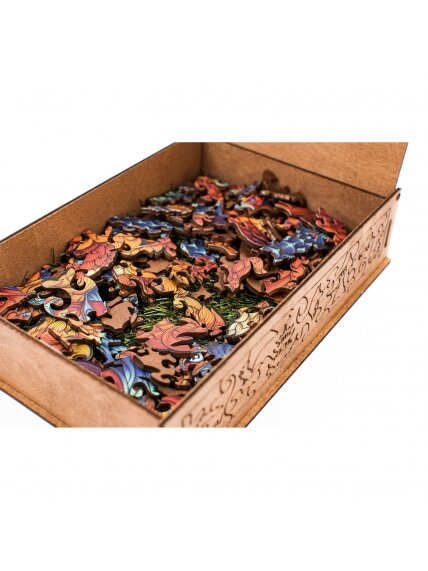 Zenko Dėlionė Iš Medžio M Dydis (120 detalių) Fantasy Puzzles 3 Zenko Dėlionė Iš Medžio M Dydis (120 detalių) Fantasy Puzzles 3