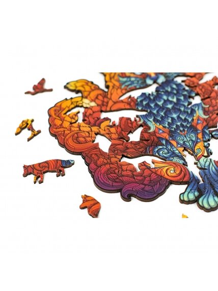 Zenko Dėlionė Iš Medžio M Dydis (120 detalių) Fantasy Puzzles 6 Zenko Dėlionė Iš Medžio M Dydis (120 detalių) Fantasy Puzzles 6