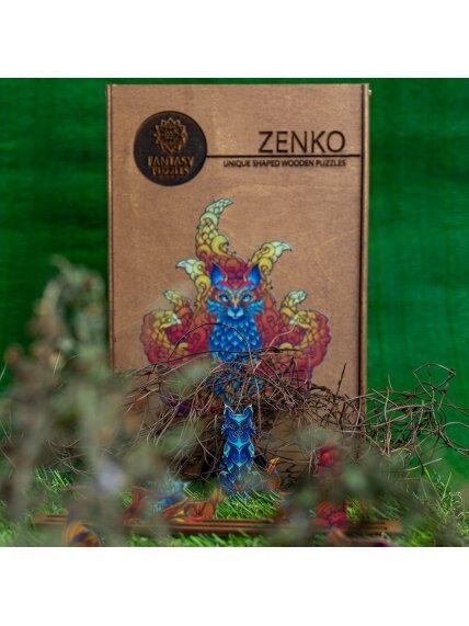 Zenko Dėlionė Iš Medžio M Dydis (120 detalių) Fantasy Puzzles 9